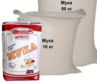 Мука пшеничная хлебопекарная в/с
